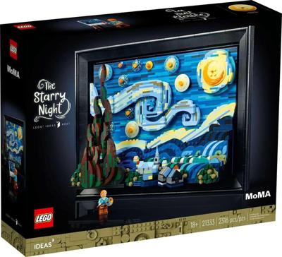LEGO Ideas 21333 Vincent van Gogh - The Starry Night Canvas Art Print LEGO Ideas 21333 Vincent van Gogh - The Starry Night Canvas Art Print