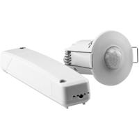 Grothe 94506 PIR-bewegingsmelder Opbouw (op muur), Plafond, Inbouw (in muur of meubel) 360 ° Relais Wit IP20 - thumbnail
