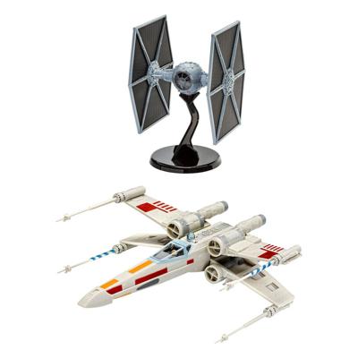 Revell Star Wars X-Wing Fighter & 1/65 Tie Fighter