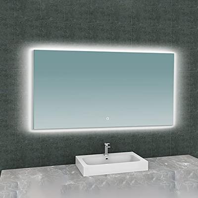 Wiesbaden Spiegel Soul Rechthoek met LED Verlichting Backlight 140 cm Wiesbaden Spiegel Soul Rechthoek met LED Verlichting Backlight 140 cm