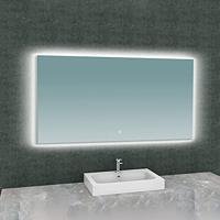 Wiesbaden Spiegel Soul Rechthoek met LED Verlichting Backlight 140 cm - thumbnail