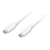 Macally UC3UC3-W USB-C-naar-USB-C 3.1-kabel met een lengte van 90 cm - wit - thumbnail