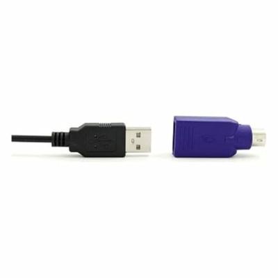 Toetsenbord Ewent EW3109 PS/2 USB Zwart