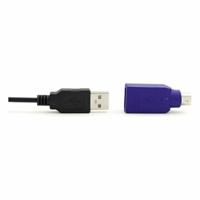 Toetsenbord Ewent EW3109 PS/2 USB Zwart - thumbnail