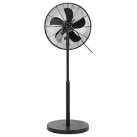 Sygonix Staande ventilator 50 W (Ø x h) 445 mm x 1200 mm Zwart In hoogte verstelbaar - thumbnail