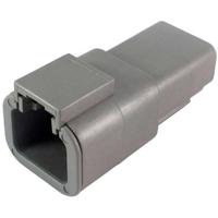 TE Connectivity DTP04-2P-C015 Male behuizing (kabel) DTP Totaal aantal polen: 2 Inhoud: 1 stuk(s) - thumbnail