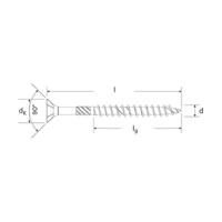 Fischer 657121 Verzinkkopschroef 6 mm 90 mm T Galvanisch verzinkt 100 stuk(s) - thumbnail