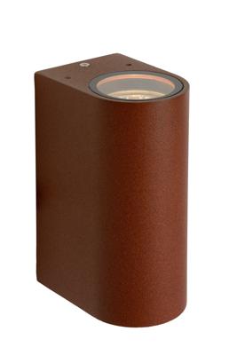 Lucide BOOGY Wandspot 2xGU10 - Roest bruin