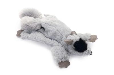 Beeztees kattenspeelgoed catnip platte Tex 2x15x27cm grijs