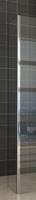 Wiesbaden Comfort zijwand met hoekprofiel 400 x 20000 x 10 mm nano helder glas/chroom 20.3820 - thumbnail