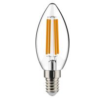 LongLife LED Lamp E14 Filament Kaars - Dimbaar zonder dimmer - C35 Kaarslamp - thumbnail