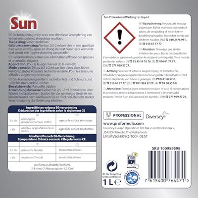 Sun Pro Formula handafwasmiddel, fles van 1 l