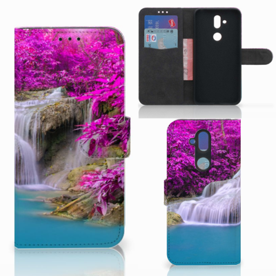 Nokia 8.1 Flip Cover Waterval Nokia 8.1 Flip Cover Waterval