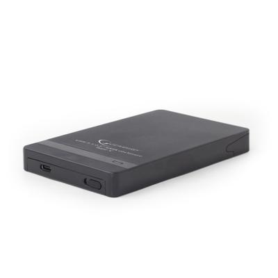 Gembird EE2-U31S-2 behuizing voor opslagstations 2.5 HDD-/SSD-behuizing Zwart