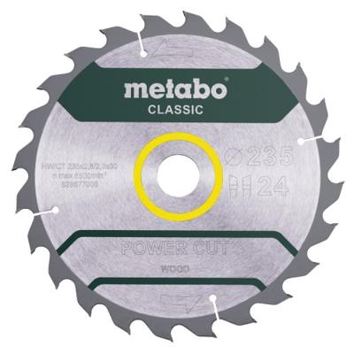Metabo 628678000 Cirkelzaagblad 235 x 30 x 2 mm Aantal tanden: 24 1 stuk(s)