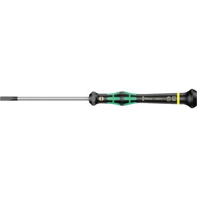 Wera 2035 Elektronica en fijnmechanica Platte schroevendraaier Kopbreedte: 4 mm Koplengte: 80 mm DIN 5264-A, DIN ISO 8320 Wera 2035 Elektronica en fijnmechanica Platte schroevendraaier Kopbreedte: 4 mm Koplengte: 80 mm DIN 5264-A, DIN ISO 8320