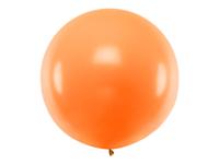 Mega Ballon Pastel Oranje 100 cm - thumbnail