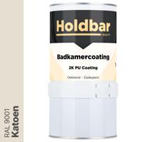 Holdbar Badkamercoating Katoen (RAL 9001) 1 kg - thumbnail