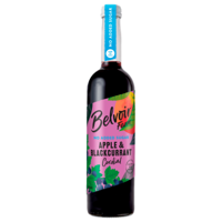 Belvoir no added sugar apple & blackcurrant cordial (6x 500ml) - thumbnail