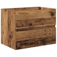 Badkamermeubelset 2 pcs Oud Hout 57 x 37 x 45 cm Bewerkt hout - thumbnail