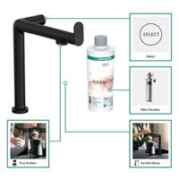 Hansgrohe Aqittura M91 Filter systeem 240, 1jet, starter set, mat zwart - thumbnail