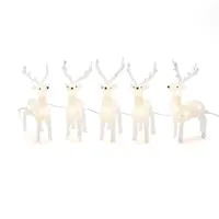 Konstsmide 6288-103 Acryl figuur Energielabel: F (A - G) Rendier Warmwit LED Helder - thumbnail