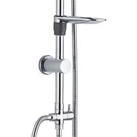 BWS Regendouche | Tondo | Met zeephouder | 20cm Stortdouche | Chroom | Opbouw (Excl. mengkraan) - thumbnail
