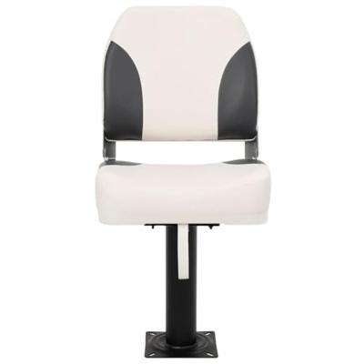 VidaXL Bootstoel 2 set inklapbaar met lage rugleuning