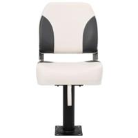 VidaXL Bootstoel 2 set inklapbaar met lage rugleuning - thumbnail