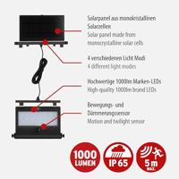 Brennenstuhl SOL 1000 Pad 1173740003 Wandlamp op zonne-energie 7 W Lichtkleur (naam): Natuurwit - thumbnail