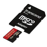 Transcend Ultimate (600x) microSDHC-kaart 16 GB Class 10, UHS-I Incl. SD-adapter - thumbnail