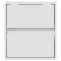 Tv-wandmeubels 2 st met LED-verlichting 41x31x45 cm wit - thumbnail