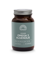 Mattisson HealthStyle Vegan Omega 3 Algenolie DHA 210mg & EPA 70mg Capsules - thumbnail
