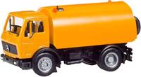Herpa 309554 H0 Vrachtwagen Mercedes Benz S Schörling veegwagen van de gemeentewerken - thumbnail