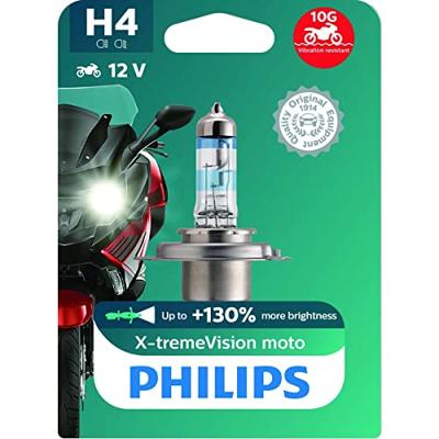 Philips h4 koplamp gloeilamp headlight bulb 12v 60/55w h4 xvm p43t