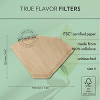Finum Koffiefilters no. 4 100 Stuks - thumbnail