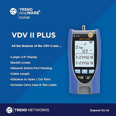 Trend Networks R158008 VDV II Plus BT Kabeltester