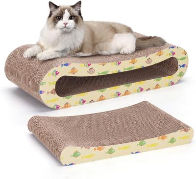 Nobleza Katten krabkarton - Bed - 2 Delen