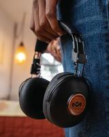 House of Marley Positive Vibration Frequency Signature Black Bluetooth-koptelefoon - thumbnail