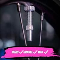 Muc-Off Muc off tubeless valve v2 sv (44mm) colour: silver aluminium - thumbnail