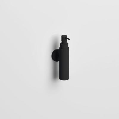 Zeepdispenser Clou Sjokker 100cc Wandmodel Poedercoating Mat Zwart