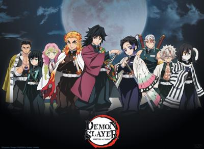 Poster Demon Slayer - Pillars 52x38cm Poster Demon Slayer - Pillars 52x38cm