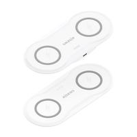 Draadloze oplader Aisens ASCH-15W2WC059-W Wit - thumbnail