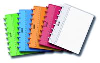 Schrift Adoc A5 lijn 144 pagina's 90gr assorti - thumbnail