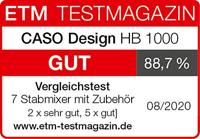 Caso HB 1000 Staafmixer Grijs - thumbnail