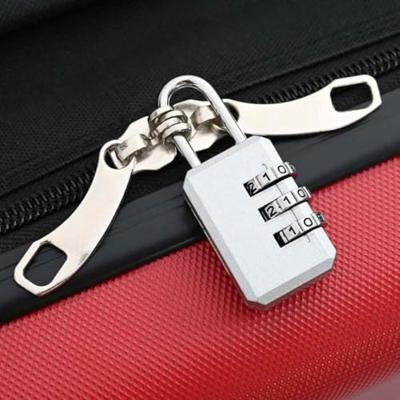 VidaXL Koffer met slot rood 34 x 23 x 55.5 cm abs kunststof