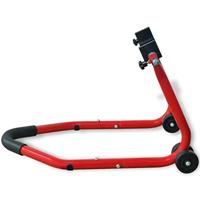 VidaXL Motorfiets achterwiel paddock standaard rood - thumbnail