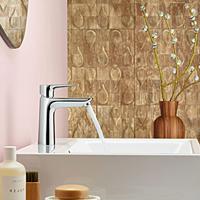 Hansgrohe Talis Es wastafelkraan 110 met waste chroom 71710000 - thumbnail