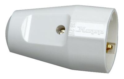 Kopp Randaarde contra stekker arctic wit - 6141632