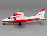 XFLY P68 Twin 850MM Wingspan ARTF - Rood - thumbnail